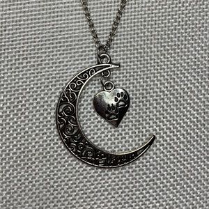 Love You To The Moon Necklace for Pet Lovers